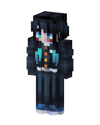 Muichiro Tokito skin, 3D preview