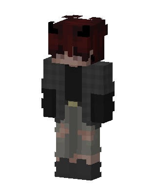 Gray Player Boy Minecraft skin