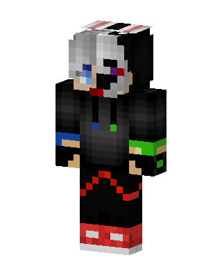 Glitched Hoodie Boy Minecraft skin