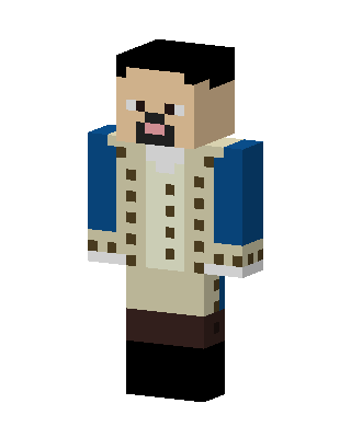 White Royal Boy Minecraft white skin