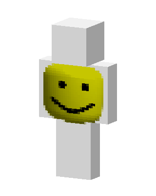 Oof Smiley skin, 3D preview