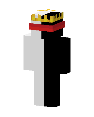 Black Royal skin, 3D preview