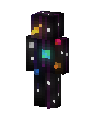 Galaxy Void skin, 3D preview