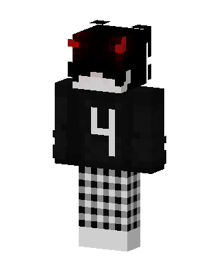 Black Mob skin, 3D preview