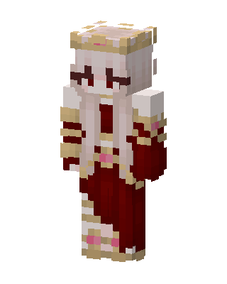 Crimson Queen skin, 3D preview