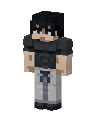 Dark Scarf Wanderer Minecraft skin