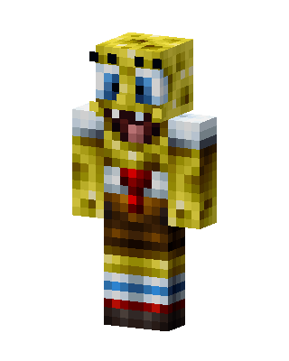 SpongeBob Minecraft skin