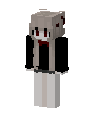 Gray Hero skin, 3D preview