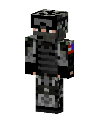 Tactical Operator skin, 3D preview