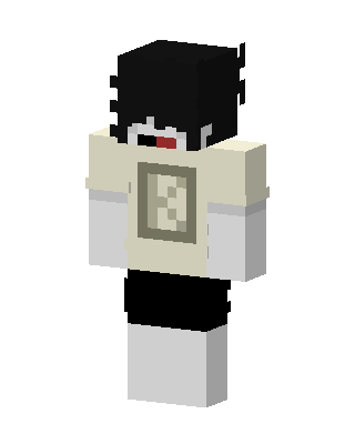 Pale Mask Boy skin, 3D preview