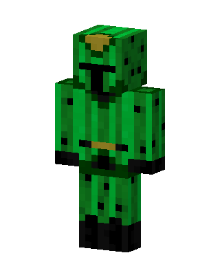 Green Creeper Boy Minecraft skin