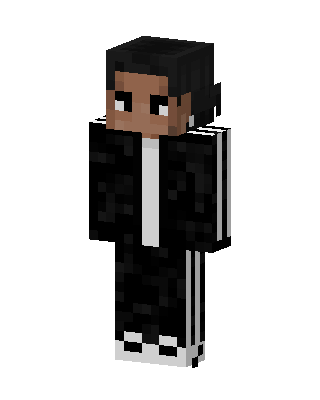 Tracksuit Kid skin, 3D preview