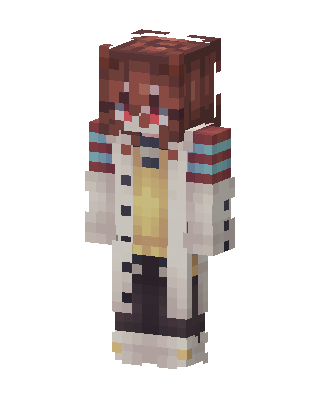 Clown Scientist Minecraft skin
