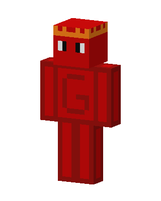 Red King Minecraft red skin