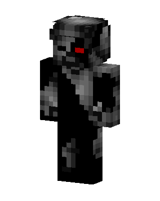 Black Ninja Boy skin, 3D preview