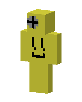 Smiley Crosshair skin, 3D preview