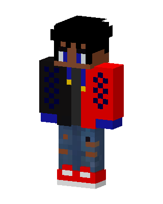 Split Jacket Kid skin, 3D preview