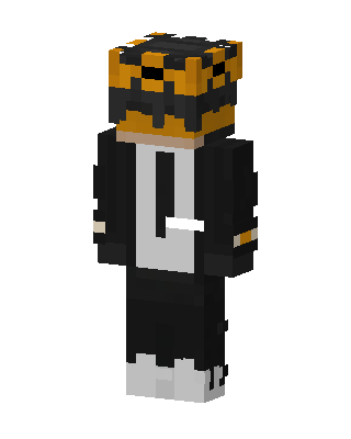 Black Suit Boy skin, 3D preview