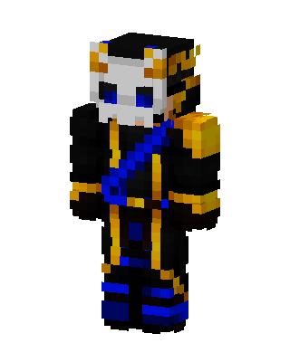 Masked Knight skin, 3D preview
