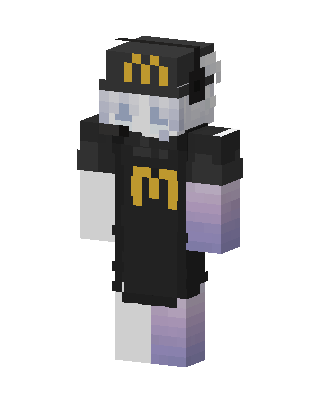 Black Costume skin, 3D preview