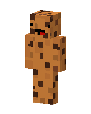 Cookie Man skin, 3D preview