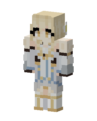 Celestial Priestess Minecraft skin