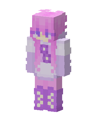 Pastel Maid skin, 3D preview