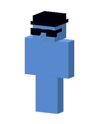 Blue Mob Boy Minecraft skin