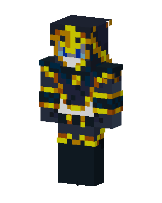 Golden Samurai Minecraft skin