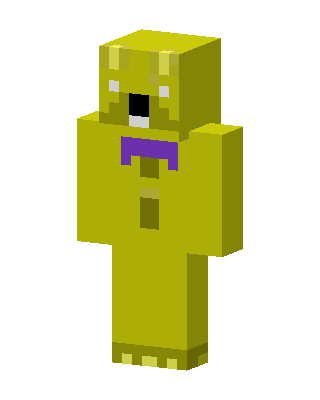 Gold Mob skin, 3D preview