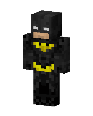 Batman skin, 3D preview