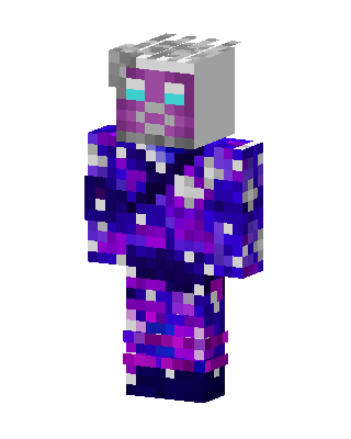Galaxy Knight skin, 3D preview