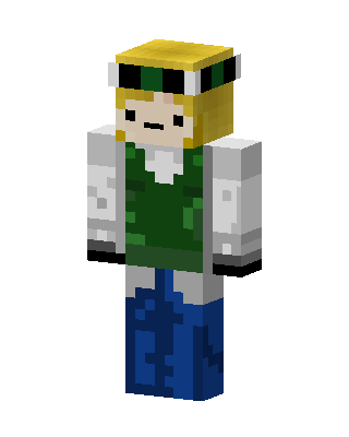 Goggle Scientist skin, 3D preview