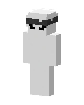 White Ninja Minecraft skin