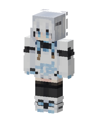 Frost Techwear skin, 3D preview