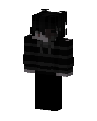 Shadow Hoodie skin, 3D preview