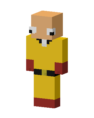Saitama skin, 3D preview