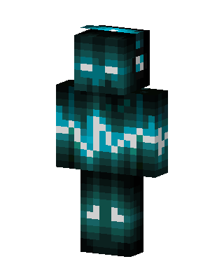 Warden Pulse skin, 3D preview