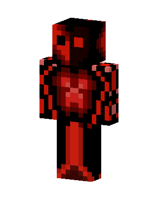 Red Fighter Boy Minecraft skin