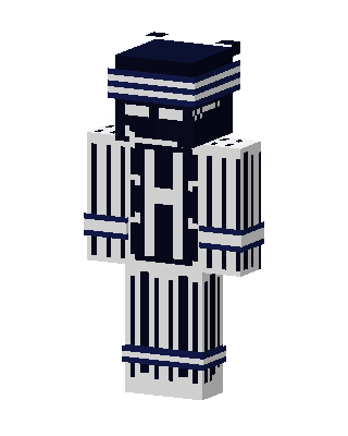Pinstripe Slugger skin, 3D preview