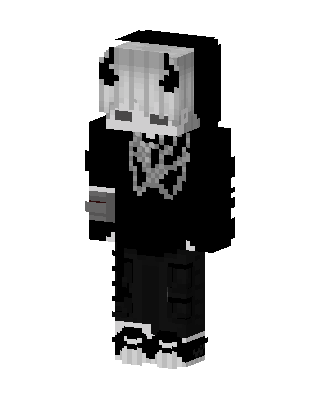Shadow Hoodie skin, 3D preview