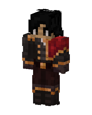 Crimson Noble skin, 3D preview