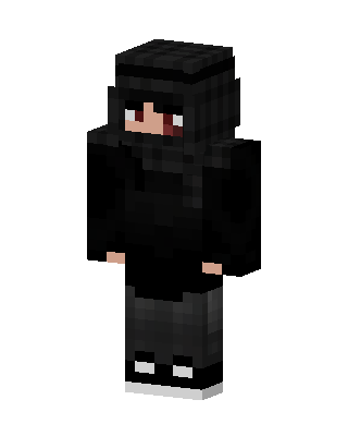 Shadow Hoodie skin, 3D preview