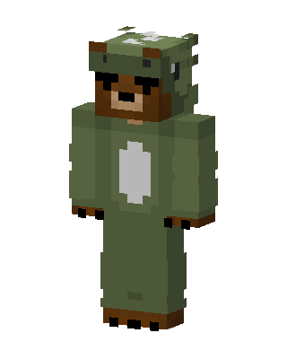 Bear Dino Onesie Minecraft skin
