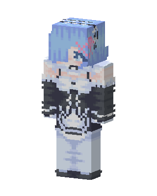 Rem skin, 3D preview