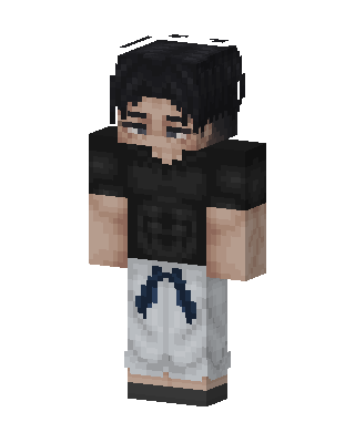 Tired Casual Guy skin, 3D preview