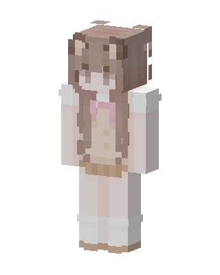 Bear Girl skin, 3D preview
