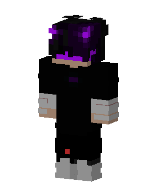 Void Ender Hoodie Minecraft skin