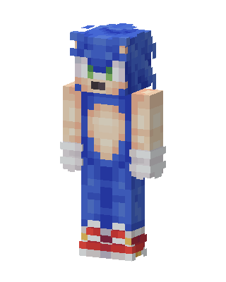Sonic skin, 3D preview