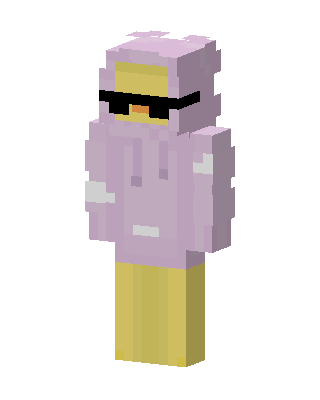 Cool Duck Hoodie skin, 3D preview